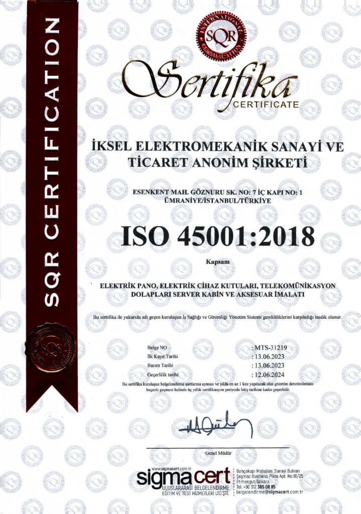 ISO 45001:2018